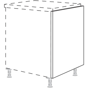 Nobilia XL-Wange für Raumplanung in Korpushöhe UWKR10-X 10708