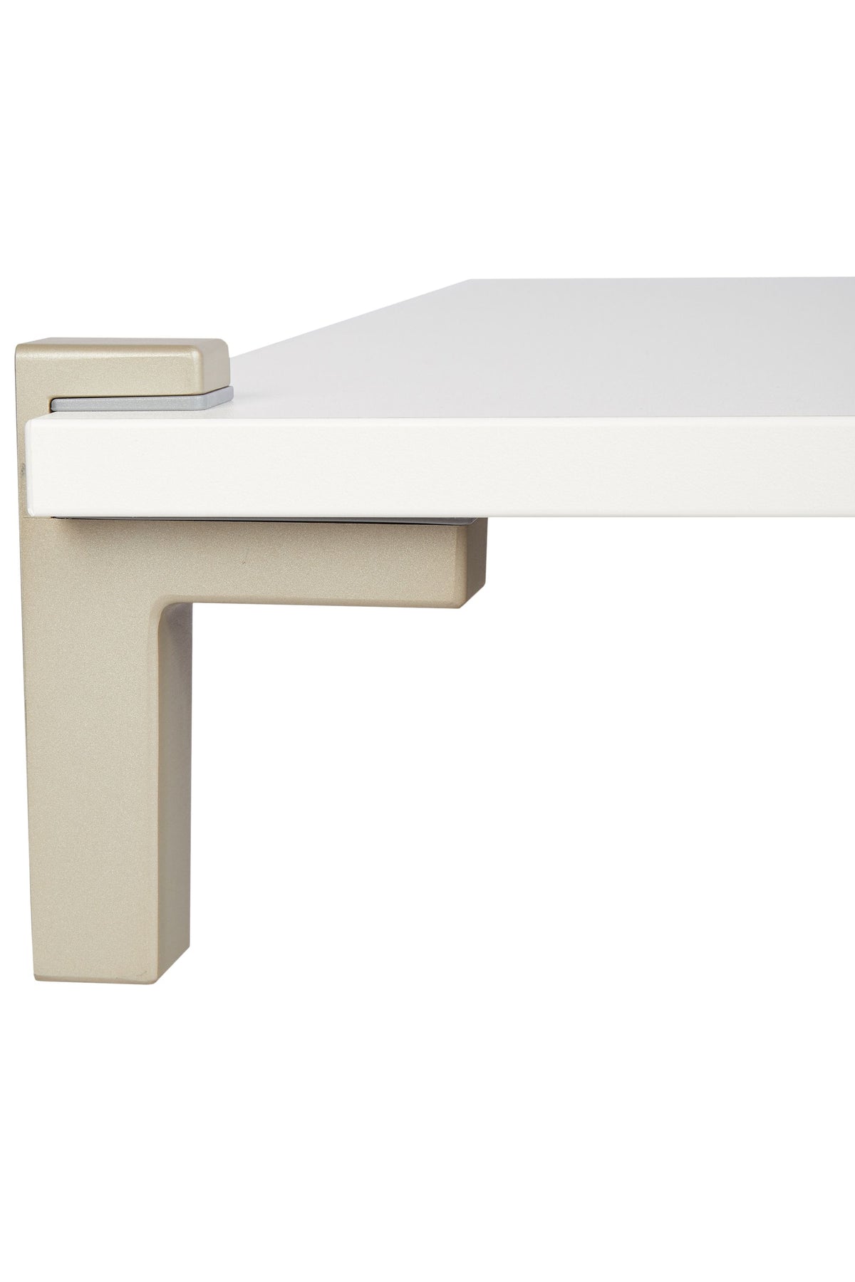 nobilia Wandhalterung Edelstahl-Optik Halterung für Wandboard