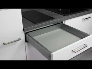 nobilia base cabinet for self-sufficient hob KS60 hob cabinet 60cm white 1 drawer