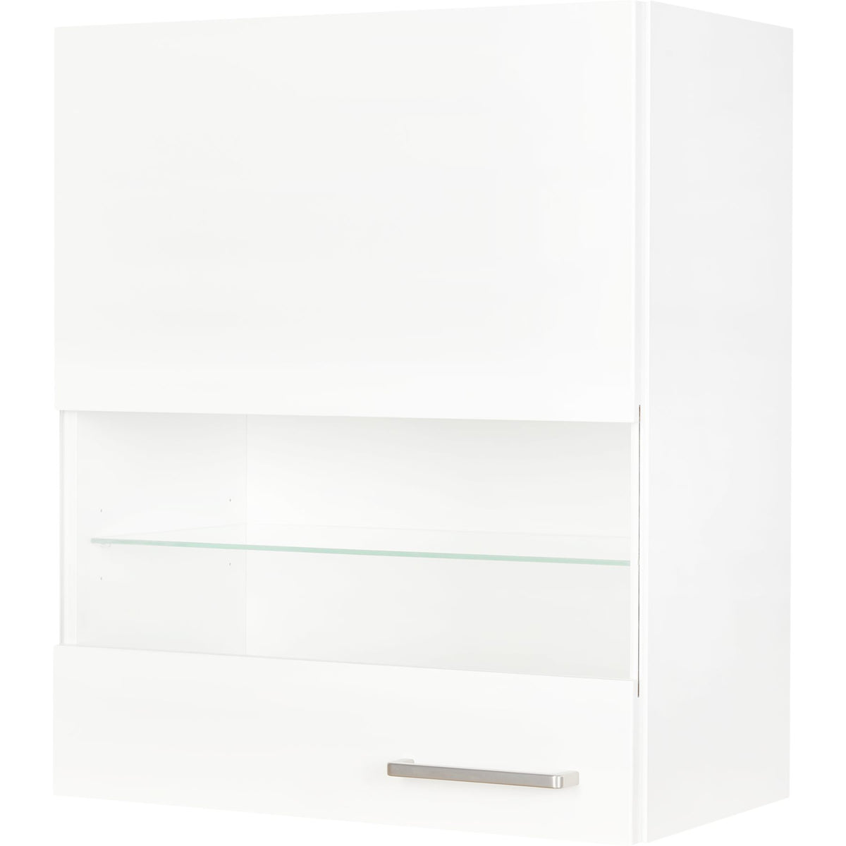 nobilia glass segment 60 wall alpin glass cm wall cabinet cabinet door