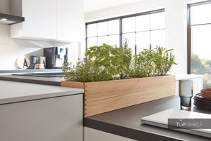nobilia Küche mit Kücheninsel Easytouch 967 Lacklaminat Alpinweiss ultramatt 330+274 cm konfigurierbar mit E-Geräten Detail