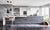 nobilia Küche mit Kücheninsel Riva 889 Beton Schiefergrau 420 + 270 cm konfigurierbar mit E-Geräten