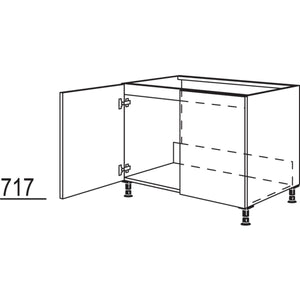 Nobilia Spülenschrank SPUD120 31165