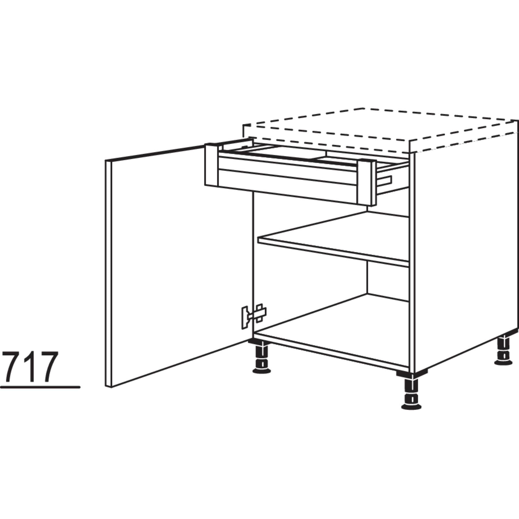 Nobilia Unterschrank UDI50 20035