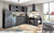 nobilia Winkelküche Eckküche Speed 288 Schwarzbeton Nachbildung 245 x 305 cm Küche konfigurierbar mit Elektrogeräten- top-shelf.de spiegelverkehrt