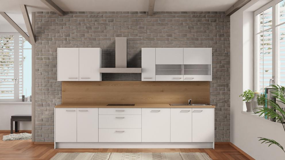 nobilia Cocina Bochum 330 cm con precios Roble Sierra --