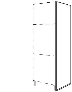 nobilia Küchenzeile Villingen-Schwenningen 225 cm Weiß matt Günstig ab Werk Kaufen Beton Schiefergrau mit Kühlschrank nobilia - top-shelf.de