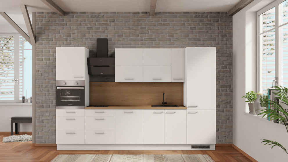 nobilia küche Görlitz 330 cm mit preisen Eiche Provence Komplettküche